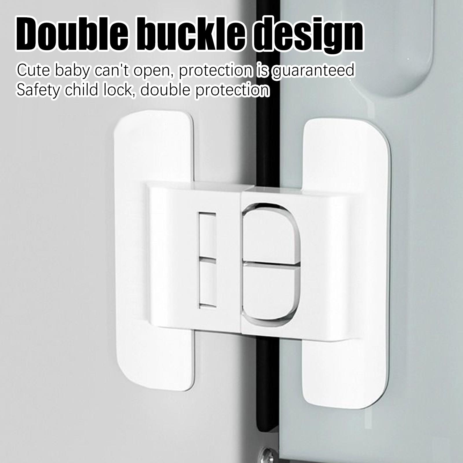 Medicine Cabinet Lock - Fridge Door Lock Refrigerator Door Fixed