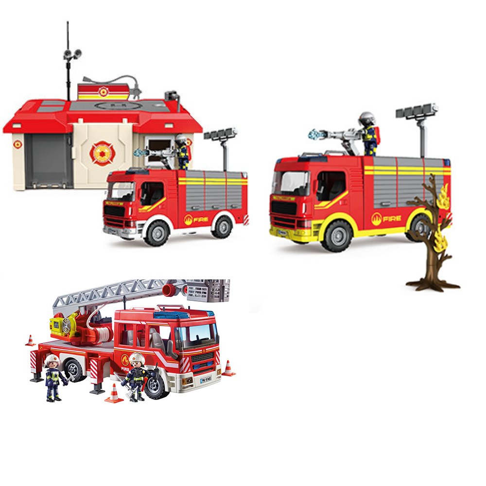 Fire Escape Ladder - Fire Station With Aerial Ladder Simulation