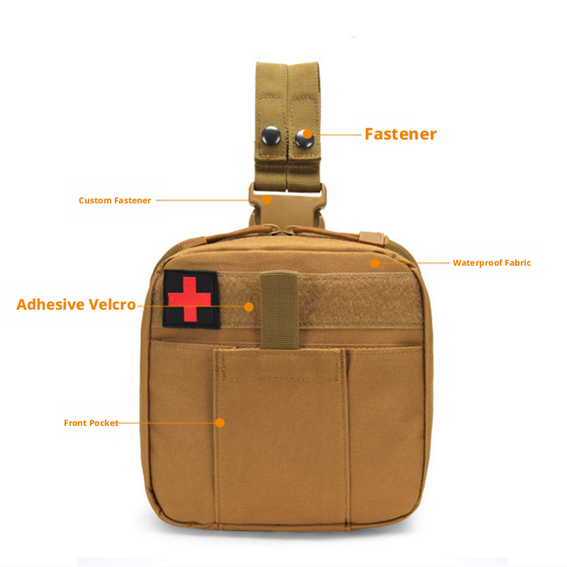 MOLLE Drop Leg Pouch Medical K - First Aid Bag Kit reseña y precio