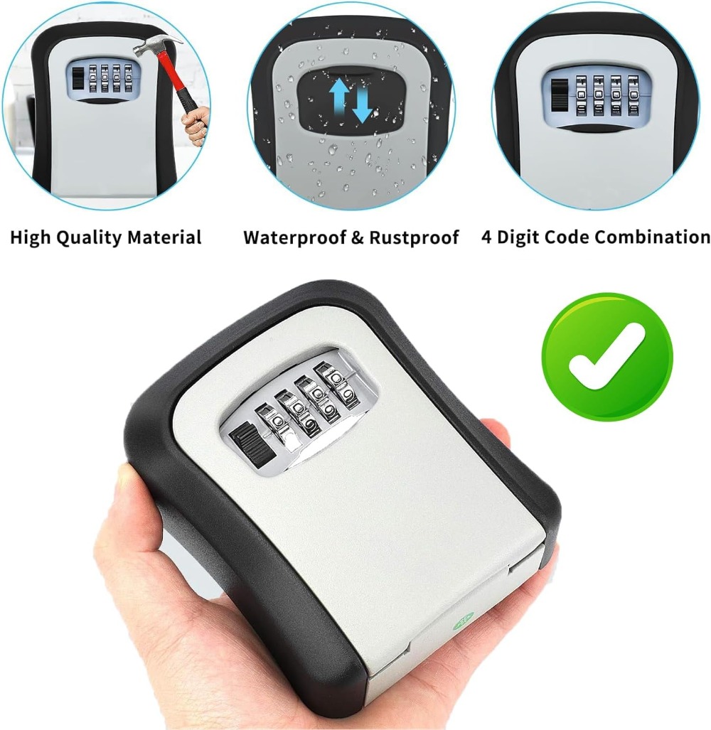 Key Safe Wall Mounted Waterpro - Lockbox Key Secure reseña y precio