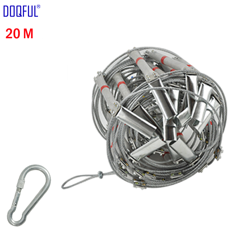 66FT Fire Escape Ladder 20M Fo - Fire Escape Ladder reseña y precio
