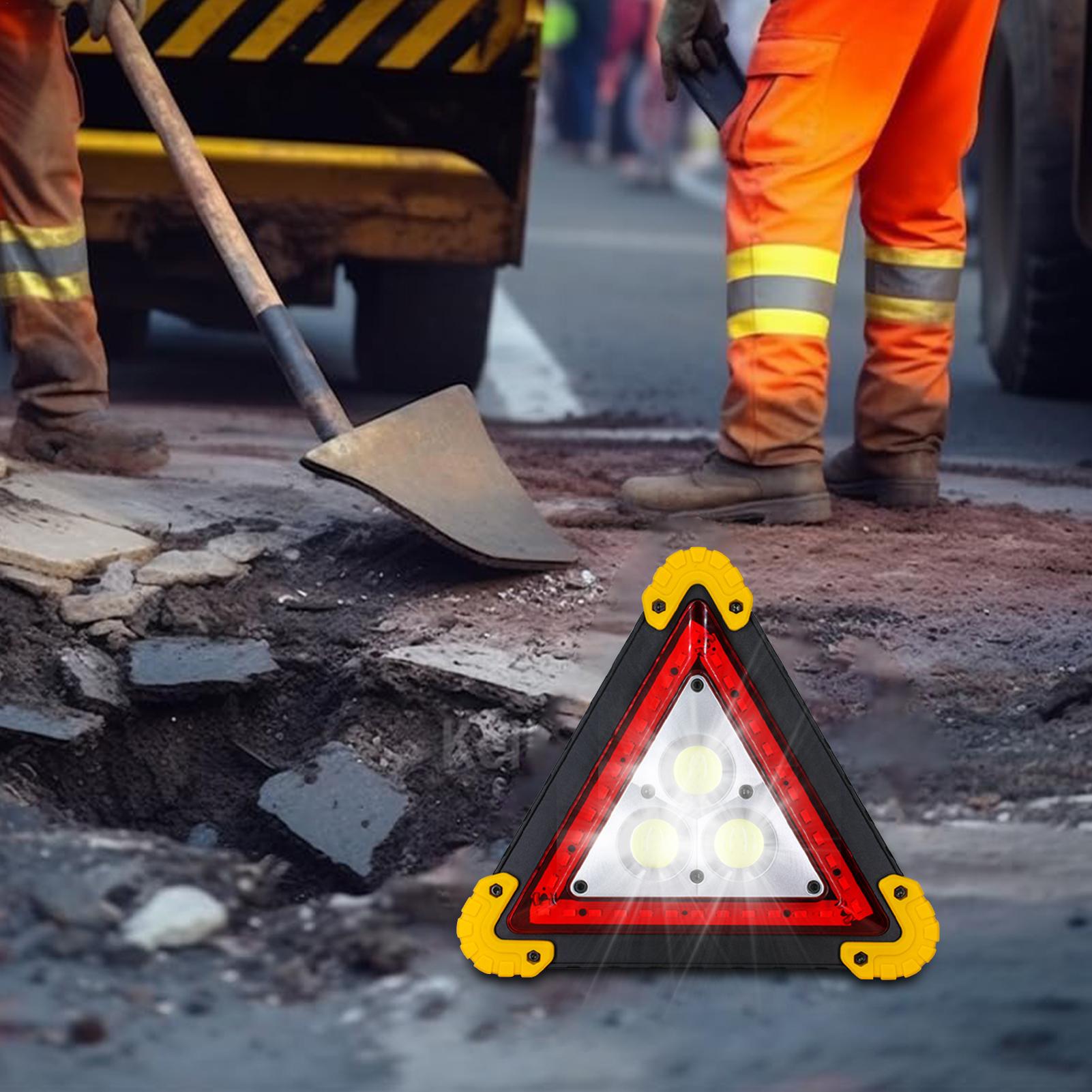 Emergency Safety Triangle Stop - Emergency Exit Sign reseña y precio