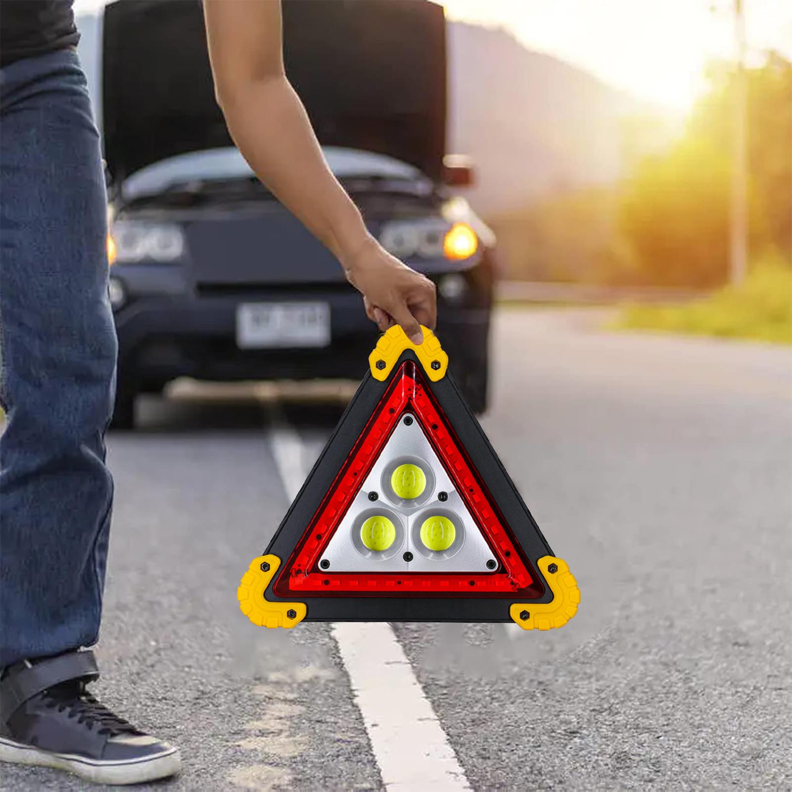Emergency Safety Triangle Stop - Emergency Exit Sign reseña y precio