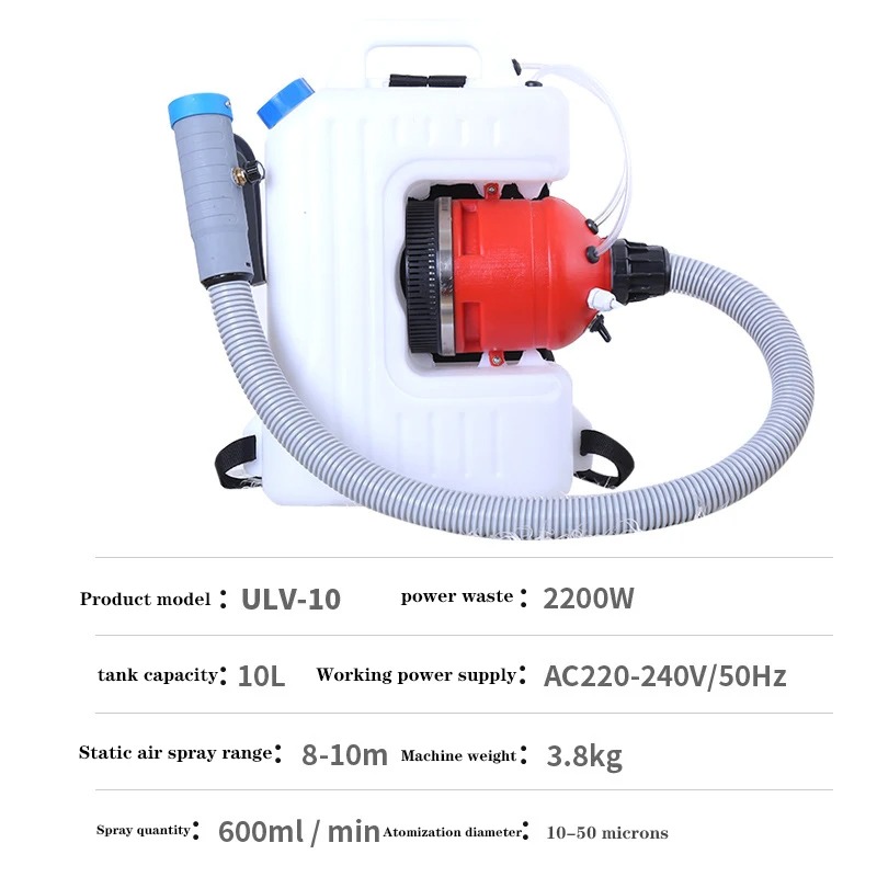 ULV-10 Cold Mini Fogger Machin - Flood Barrier Bag reseña y precio