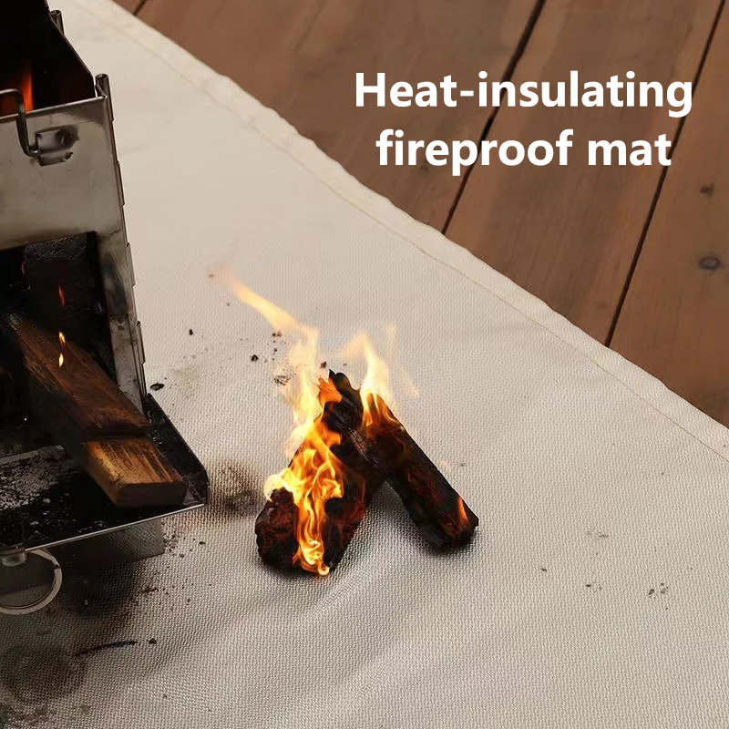 1pc Outdoor Camping Fireproof  - Fire Blanket Kitchen reseña y precio