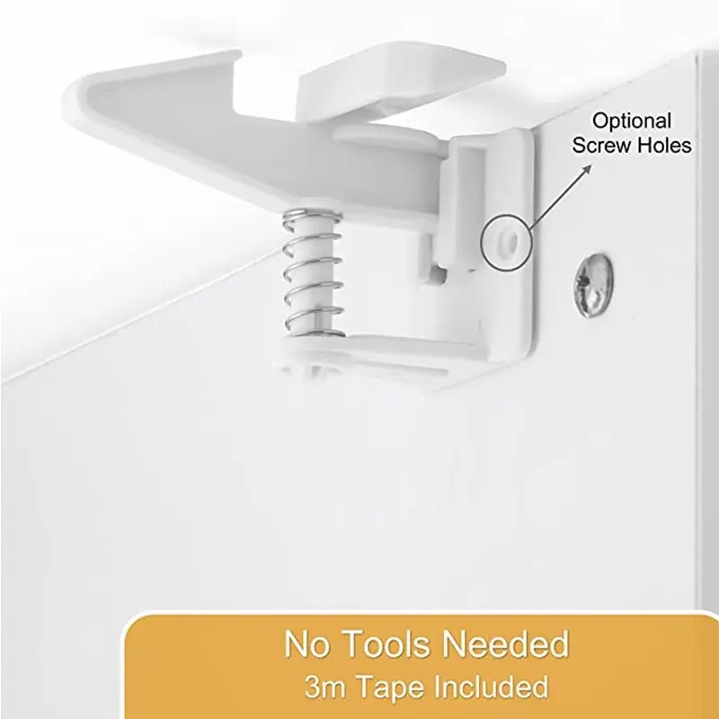 10pcs Baby Cabinet Locks Invis - Medicine Cabinet Lock reseña y precio