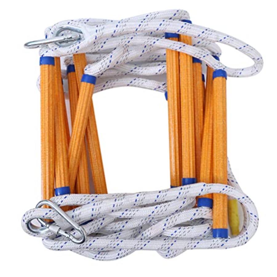 Rope Ladder, 49 Feet Emergency - Fire Escape Ladder reseña y precio