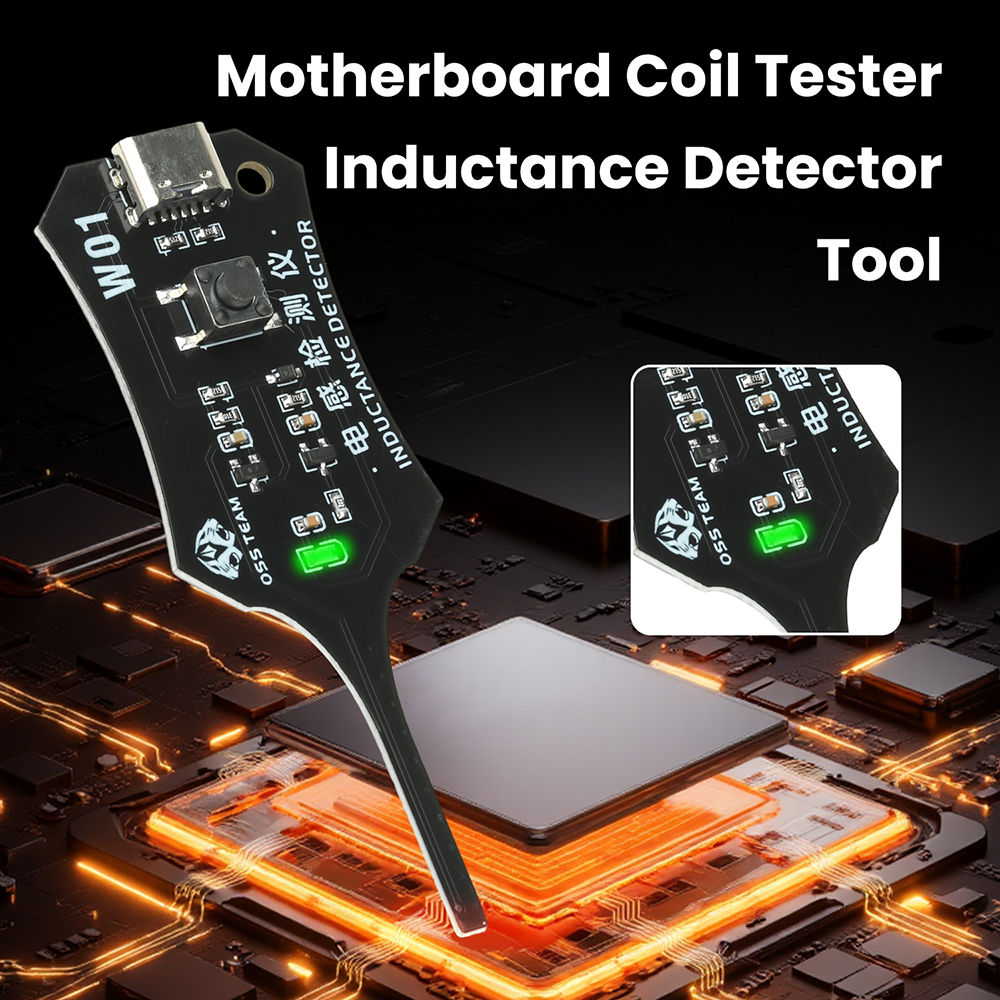 W01 Type C Inductance Tester M - Co Detector Plug reseña y precio