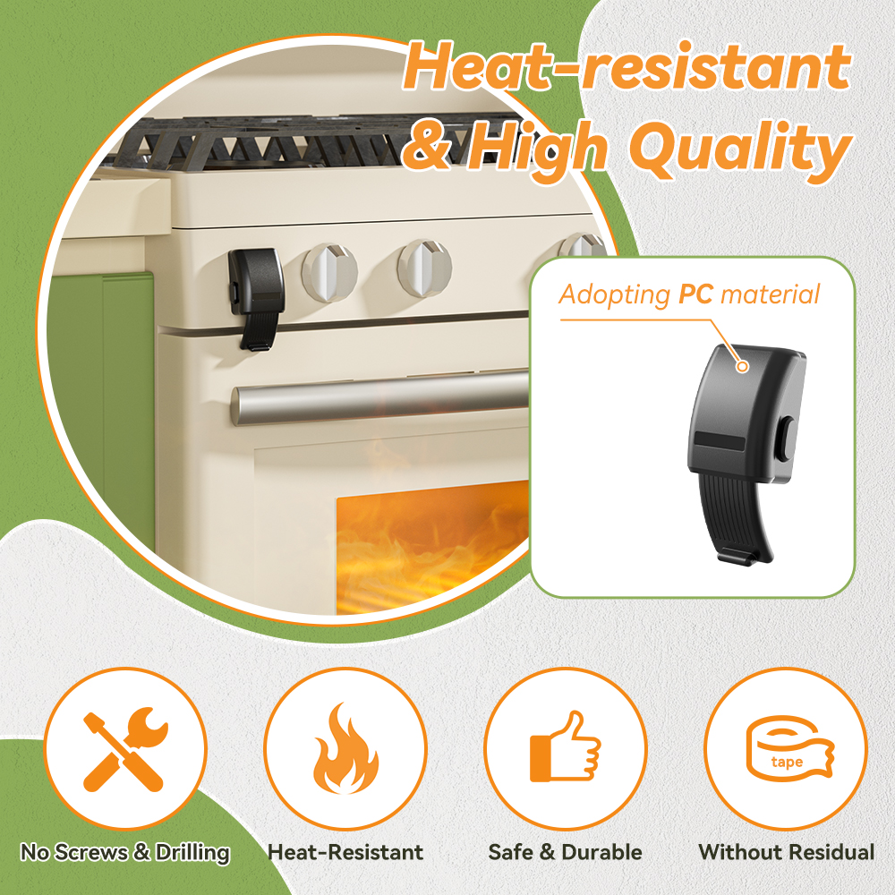 Baby Safety Oven Door Lock Ove - Medicine Cabinet Lock reseña y precio