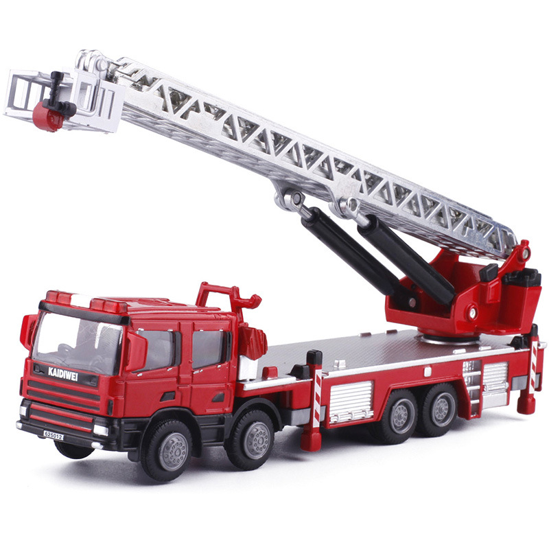 Alloy 1:50 ladder fire engine  - Fire Escape Ladder reseña y precio
