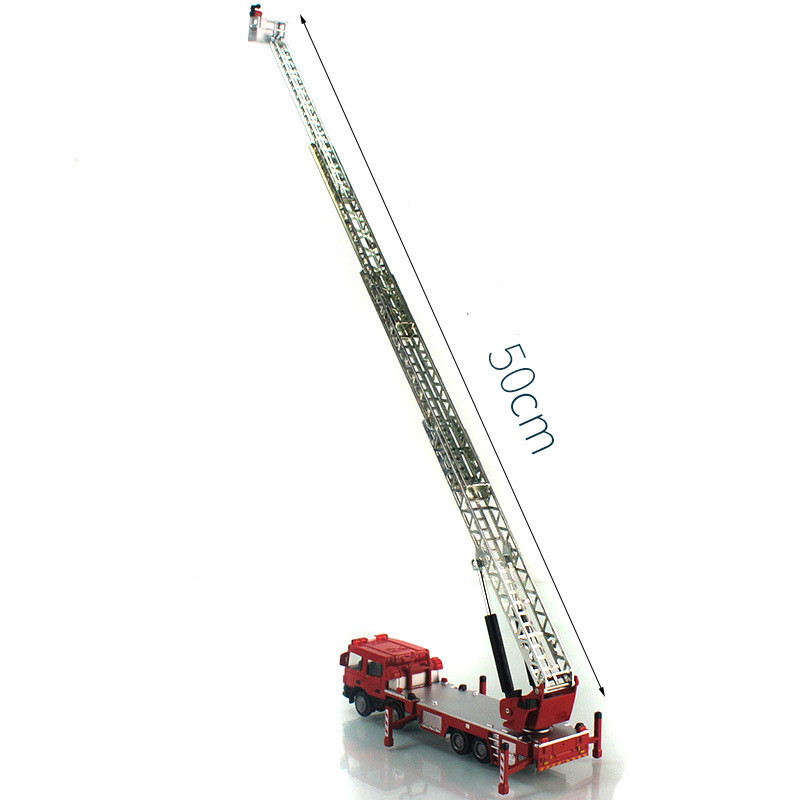 Alloy 1:50 ladder fire engine  - Fire Escape Ladder reseña y precio