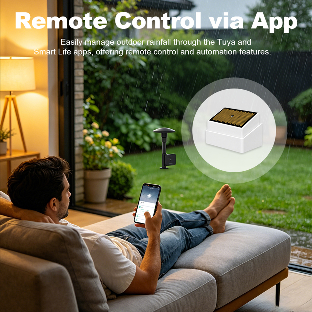 Tuya ZigBee Smart Rain Sensor  - Water Alarm Sensor reseña y precio