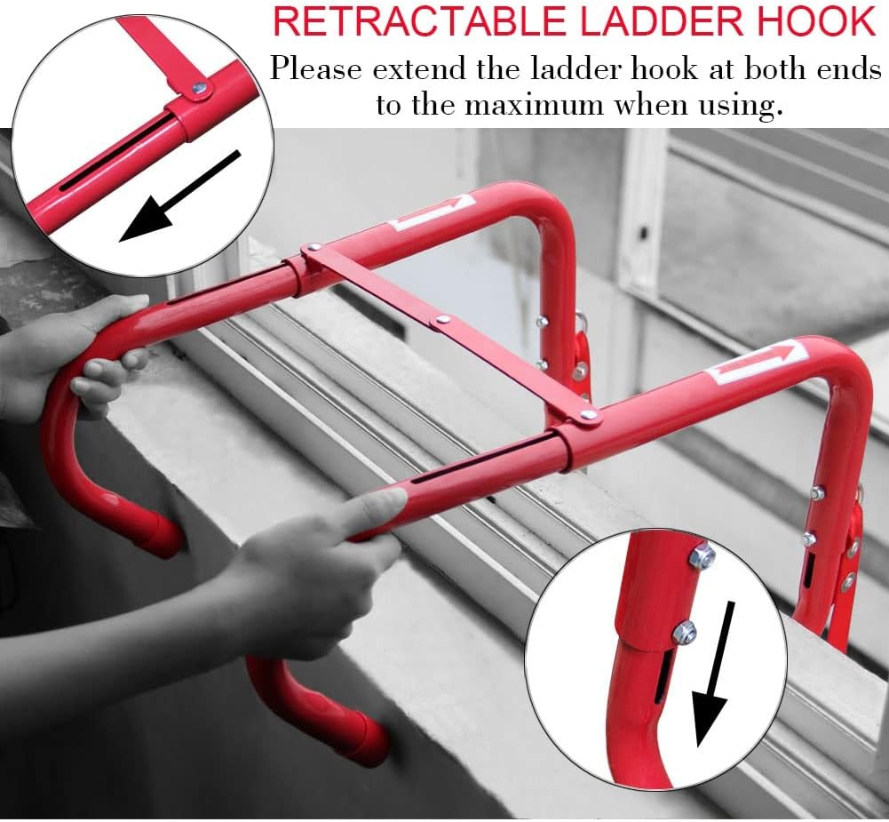 Retractable 2 Story Fire Escap - Fire Escape Ladder reseña y precio