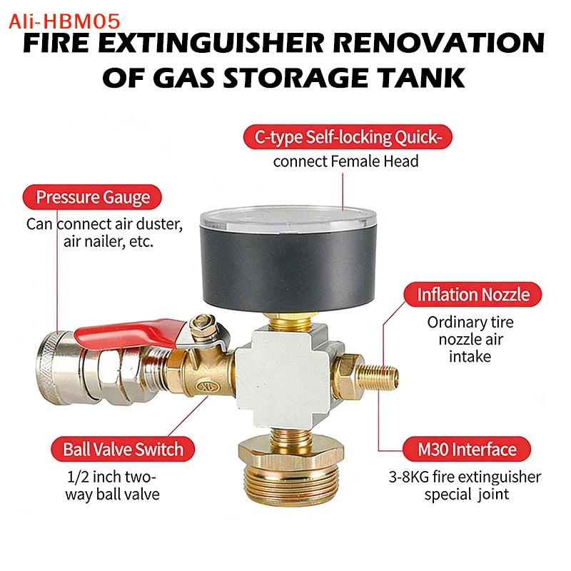 (HB05)Small Air Tank Pressure  - Fire Extinguisher Small reseña y precio