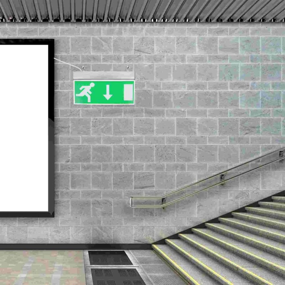 110-240V Commercial LED Emerge - Emergency Exit Sign reseña y precio