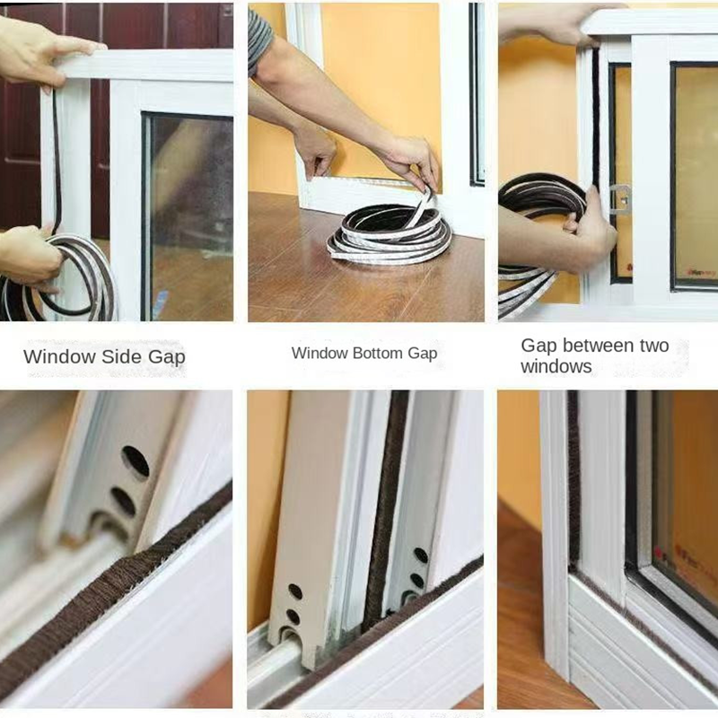Upgraded Self-adhesive Wool St - Window Lock Bar reseña y precio