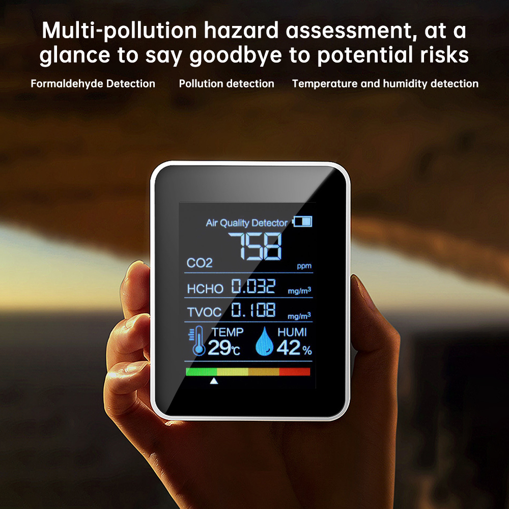 5-in-1 Carbon Dioxide Detector - Co Detector Plug reseña y precio