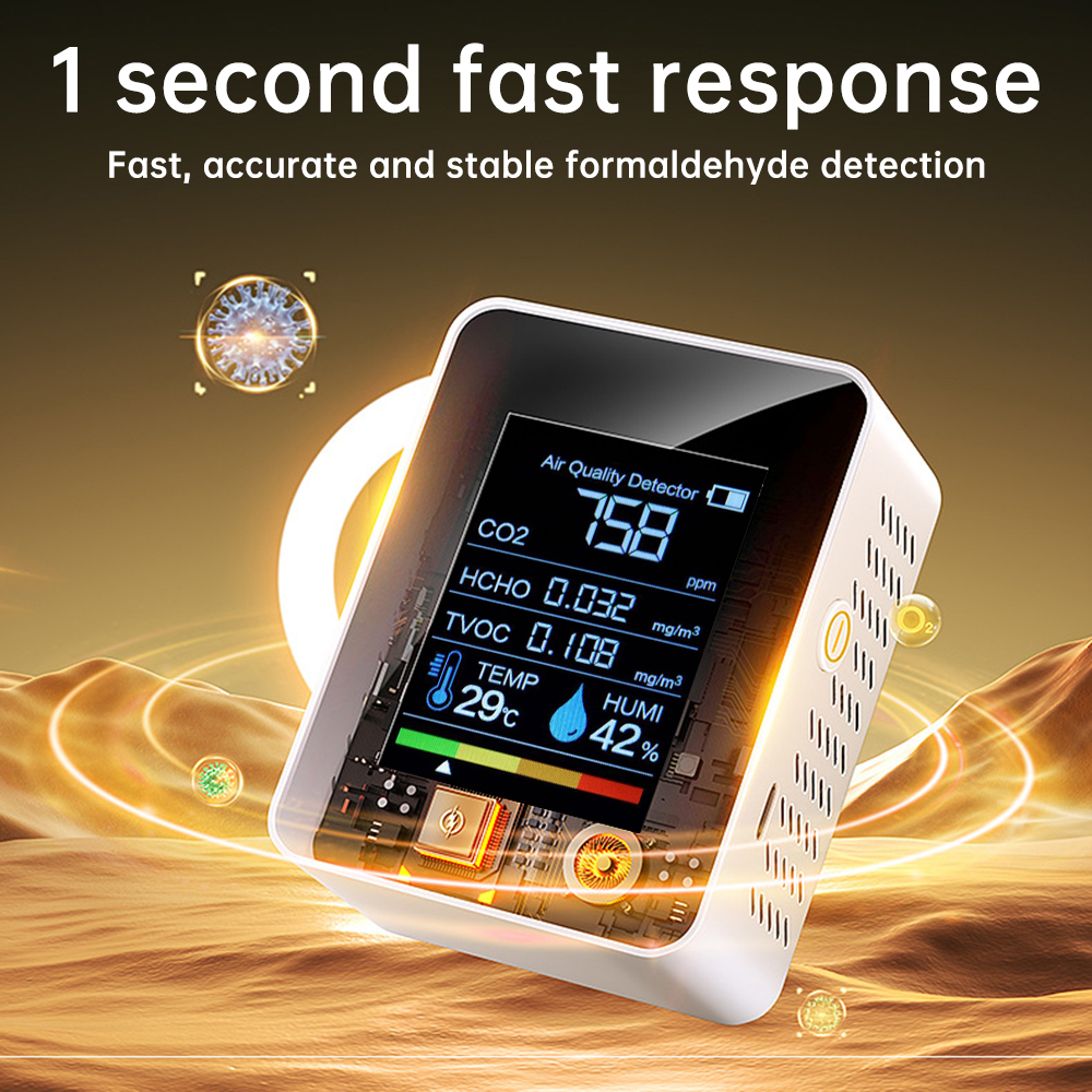 5-in-1 Carbon Dioxide Detector - Co Detector Plug reseña y precio