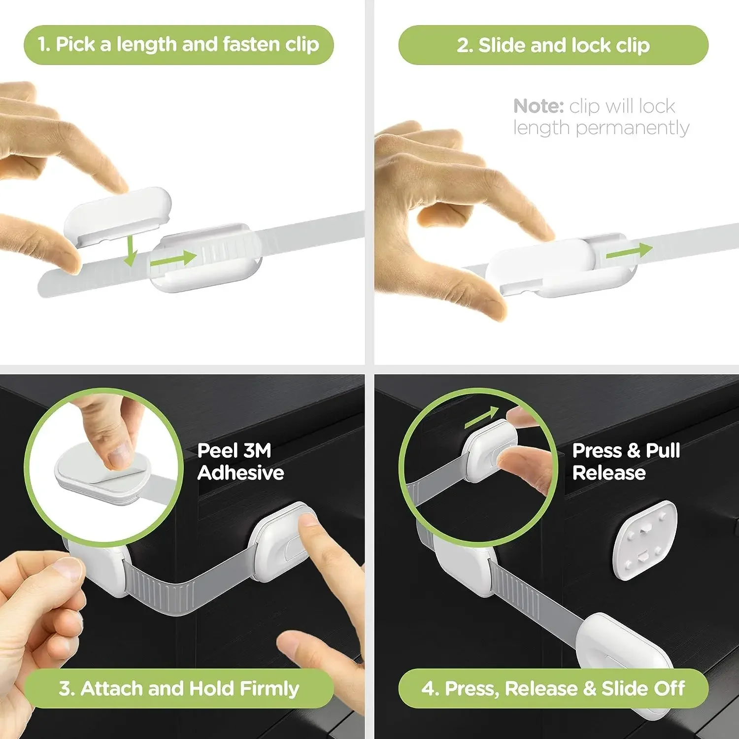 Multi-functional Safety Locks  - Medicine Cabinet Lock reseña y precio